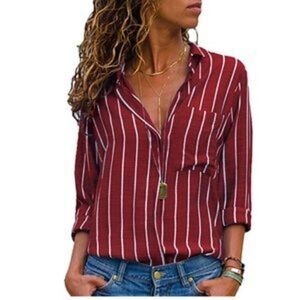 New Striped Long Sleeve Shirt